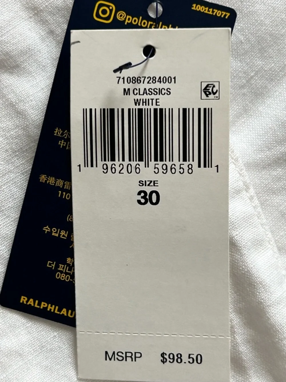 Polo Ralph Lauren new tags
